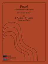 Four! piano sheet music cover